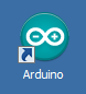 Icono del entorno IDE de Arduino.