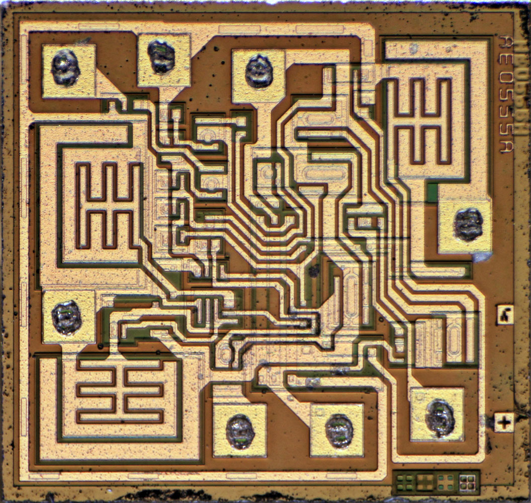 Fotografía de una resistencia LDR.