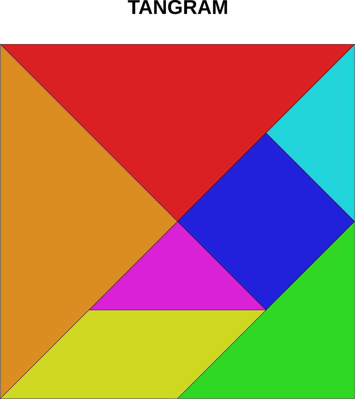 Tangrams Technology Workshop Picuino