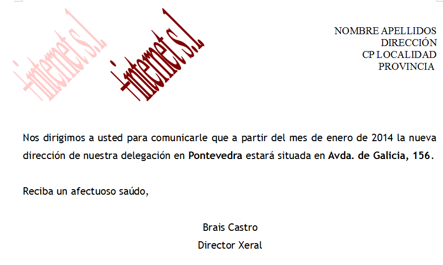 Ejercicio 29 de Writer.