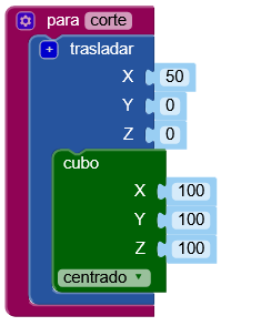 Programa de la tubería en 3D.