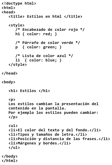 Código del fichero css-style.html