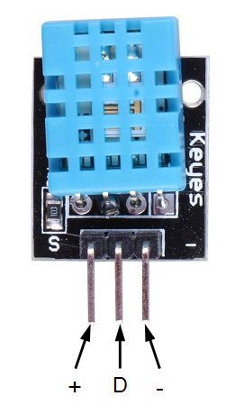 Sensor de Temperatura y Humedad Relativa DHT11